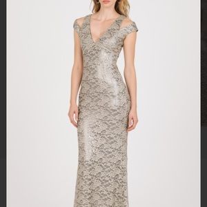 Sexy Champaign lace dress